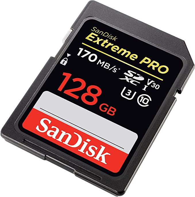 SanDisk 128GB Ultra SXHC UHS-I Memory Card - 80MB/s, C10, Full HD, SD Card  - SDSDUNC-128G-GN6IN