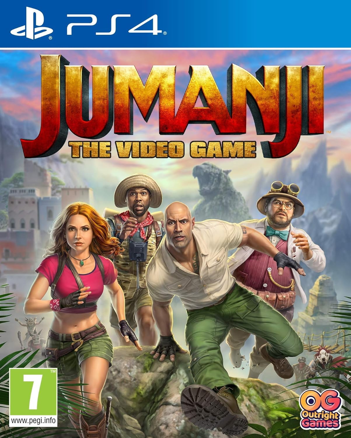Jumanji PS4  Action Adventure Jungle Game for Teams