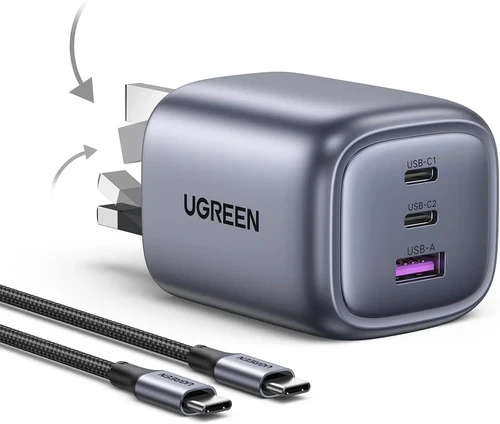 UGREEN Nexode Pro 65W 3-Port Charger with 1.5M 100W Cable X755