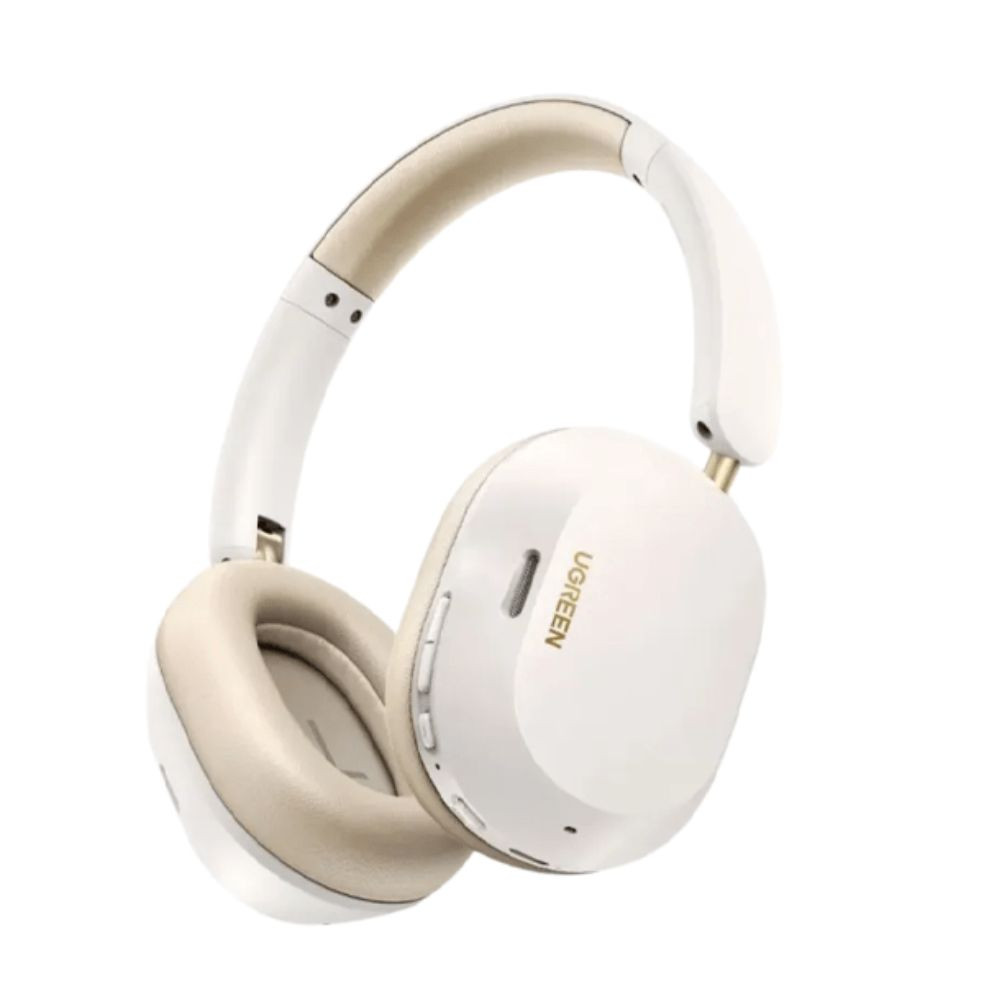 UGREEN HiTune Max5c Hybrid Active Noise-Cancelling Headphones - White