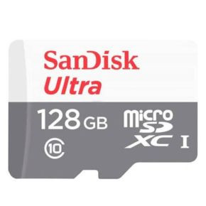 SanDisk MicroSD CLASS 10 100MBPS 128GB without Adapter- SDSQUNR-128G-GN6MN