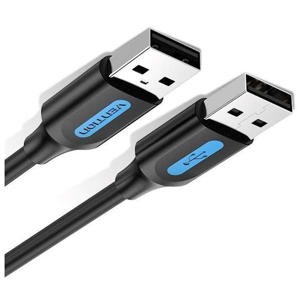 Vention USB C Male to USB 2.0 A Female OTG cable 0.15M Black PVC Type