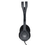 Logitech Stereo Headset H111 -Black (3.5 MM JACK) (981-000271)