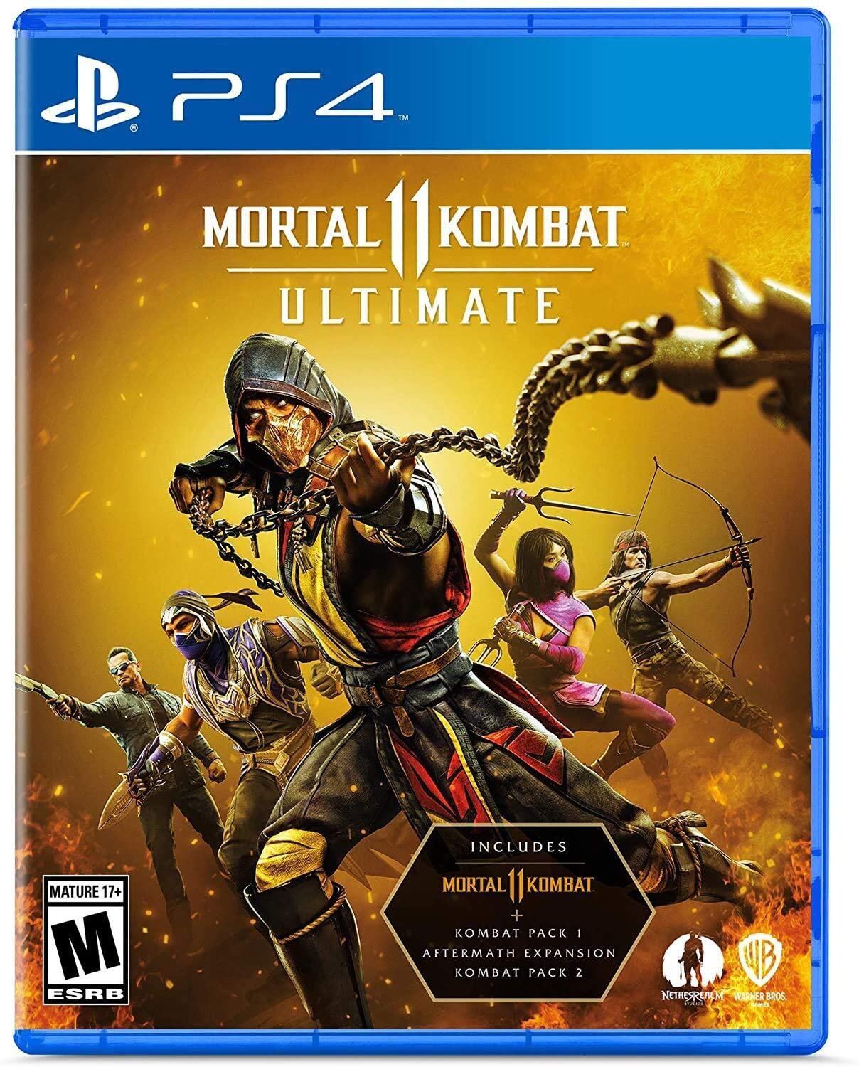 Mortal Kombat 11 Ultimate PS4  Complete Fighter Edition