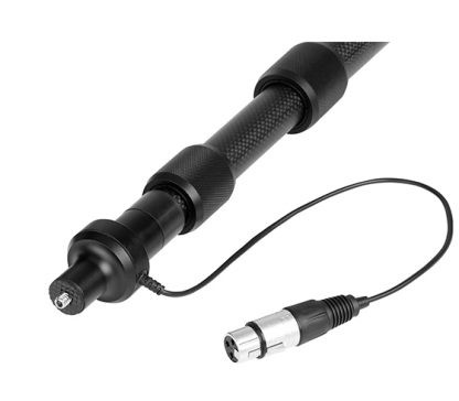 BOYA BY-PB25 Carbon Fiber Boompole with XLR Cable (8.2′)