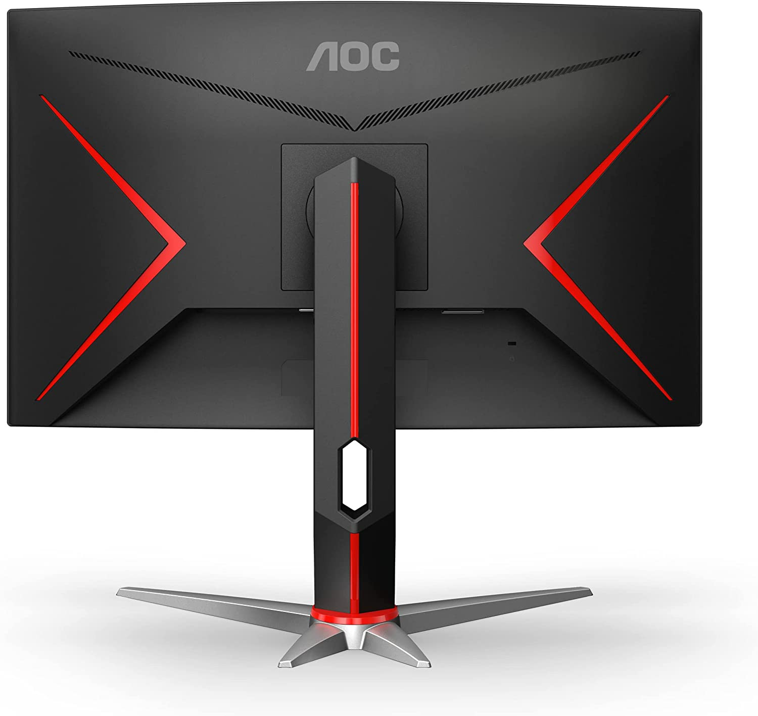 AOC C27G2Z 27" Curved Frameless Ultra-Fast Gaming Monitor, FHD 1080p, 0.5ms 240Hz, FreeSync, HDMI/DP/VGA, Height Adjustable, 3-Year Zero Dead Pixel Guarantee, Black, 27" FHD Curved