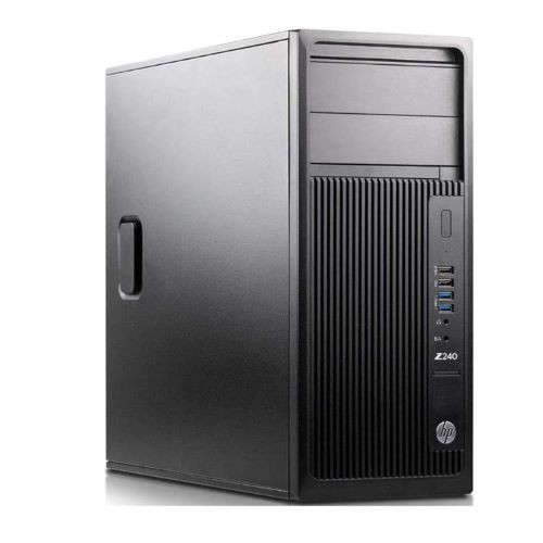 Refurbished HP Z240 SFF WorkStation Xeon E3-1225V5 Processor 8GB RAM 500GB HDD 2GB GPU