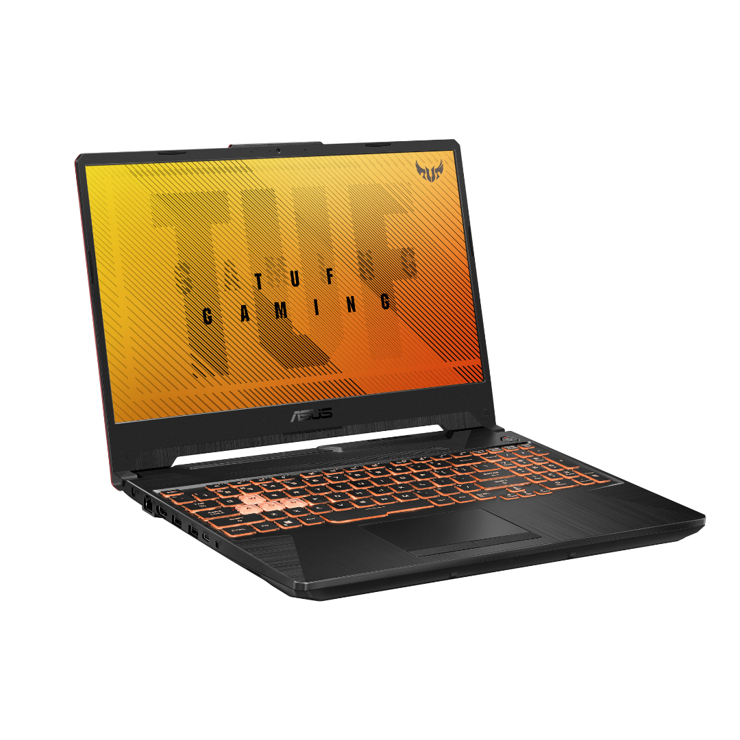 ASUS Gaming Laptop TUF FX506L Intel Core i5-10300H 4.5GHZ, 8 GB DDR4-SDRAM 512 GB SSD, GeForce GTX 3050 4GB Graphics, 15.6" FHD 144HZ, Windows 10 Home, English Keyboard