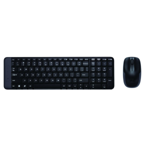 Logitech MK220 Wireless Keyboard and Mouse Combo - Black - 920-003161