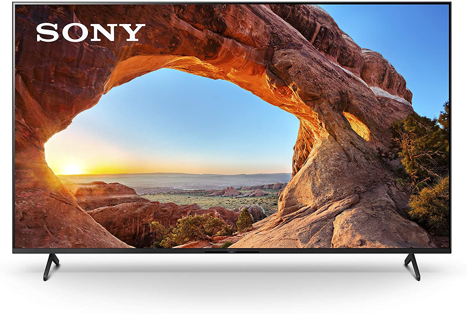 ony X85J 75 Inch TV: 4K Ultra HD LED Smart Google TV with Native 120HZ Refresh Rate, Dolby Vision HDR, and Alexa Compatibility KD75X85J- 2021 Model,Black