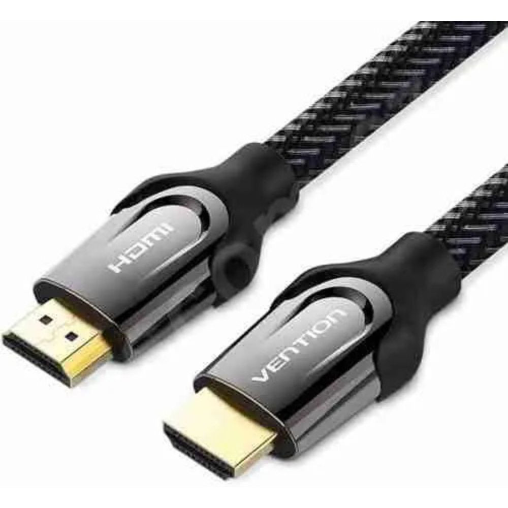 Vention Nylon Braided HDMI Cable 8M Black Metal Type-VAA-B05-B800