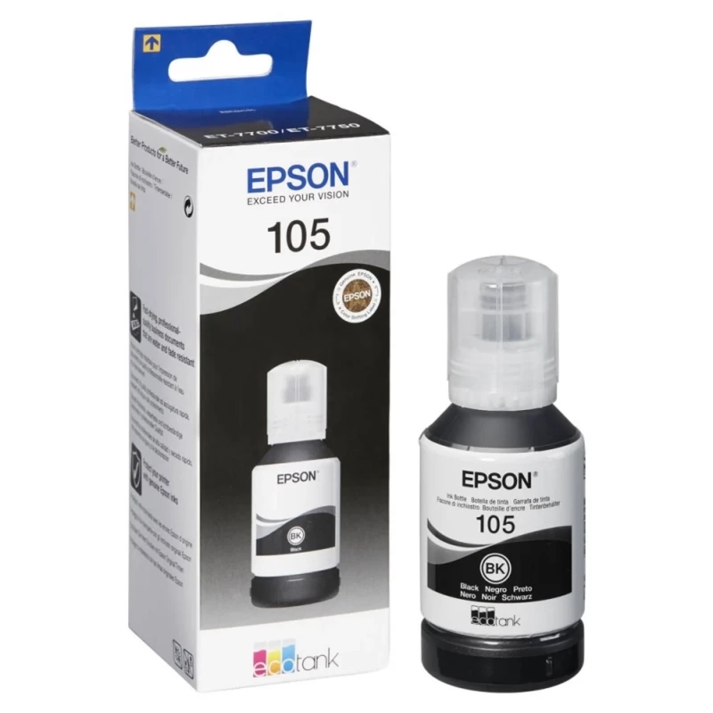 Epson 105 Ecotank Ink Bottle Black