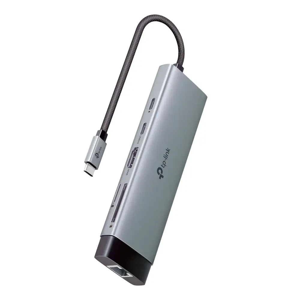 TP-Link 9 Port Hub - USB Type C to RJ 45 UHS-I - TL-UH6120C