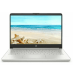 HP 14 DQ2055WM, Intel Core i3 1115G4, 4GB DDR4 2666, 256GB PCIe NVMe M.2 SSD, Windows 10 Home in S mode, 14" FHD, No ODD, Webcam, Wireless, Dual Speakers, Fingerprint Reader, Natural Silver, 1 Year Wa