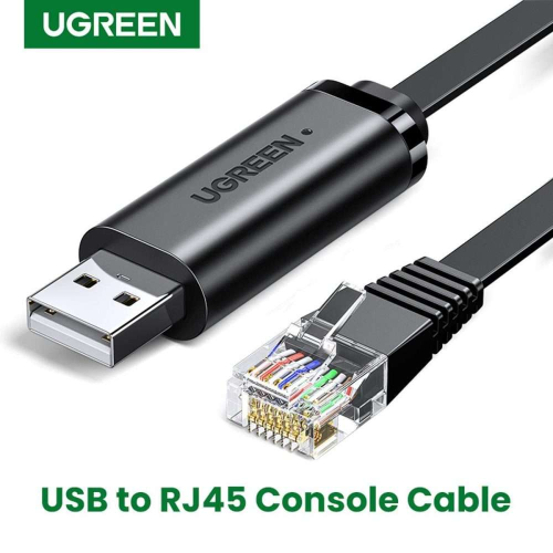 UGREEN CM204 USB-A To RJ45 Console Cable 1.5M