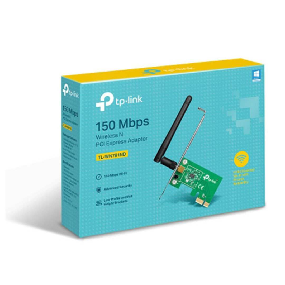 TP-Link 150Mbps Wireless N PCI Express Adapter – TL-WN781ND