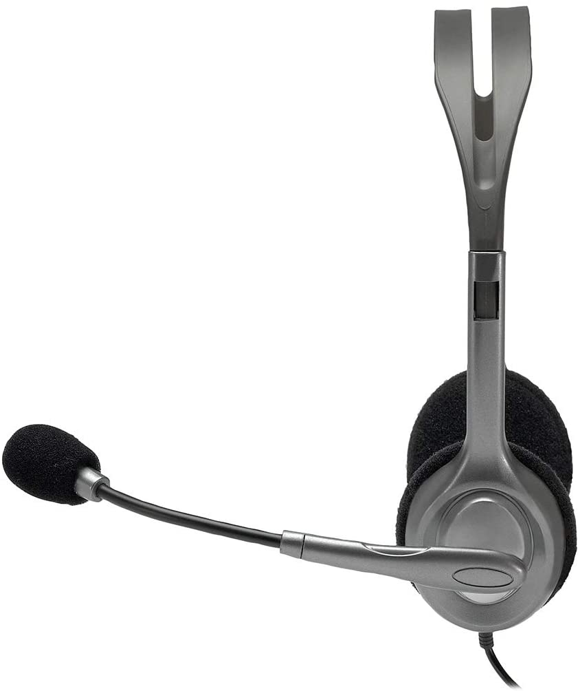 Logitech H110 3.5 mm Stereo headset with Microphone - (981-000271 )