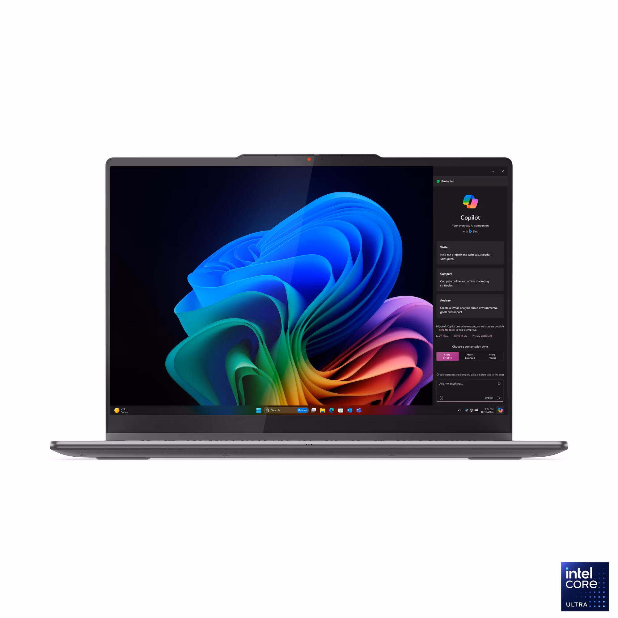 Lenovo Yoga 7 2-in-1 14IML9, Intel® Core™ Ultra 7 256V Processor, Intel® Arc™ Graphics, 16GB LPD5X-7467, 512 GB SSD