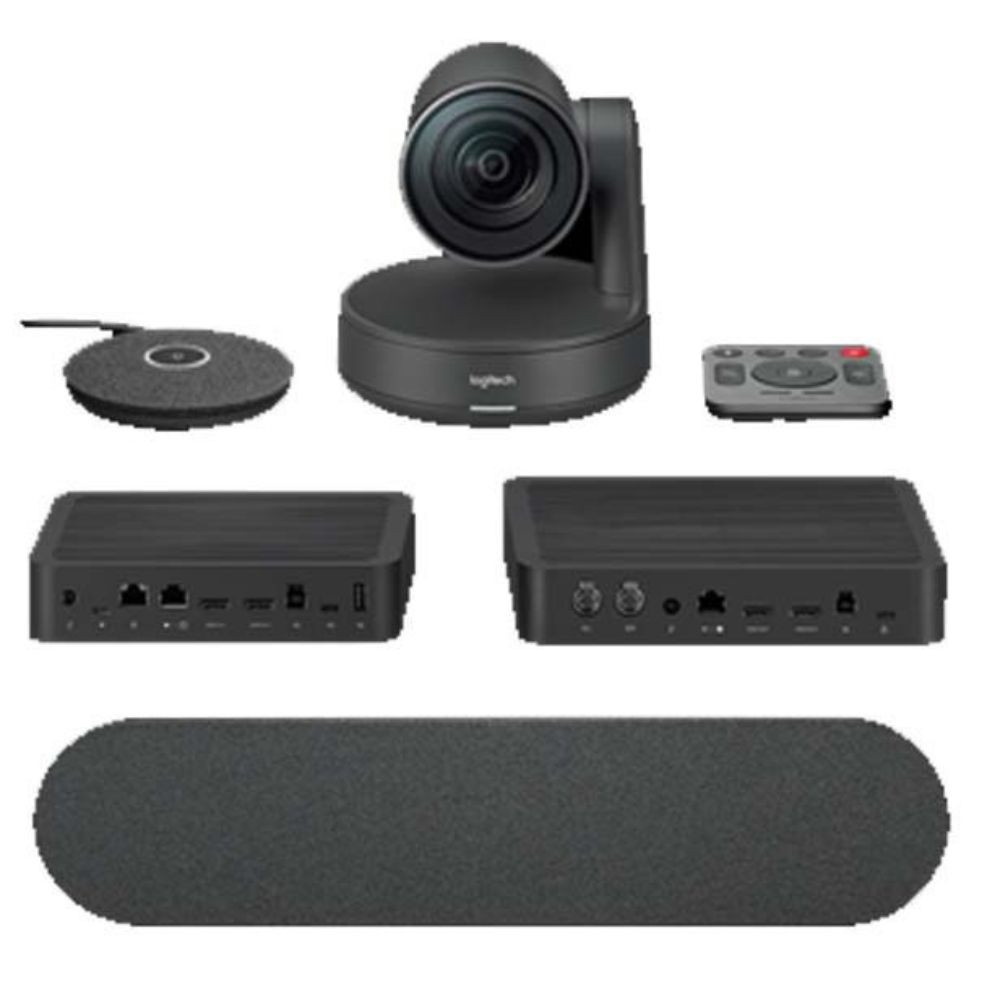 Logitech Rally Plus Ultra-HD Conference Cam System - Black - USB - 960-001242