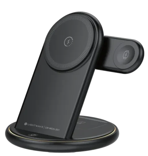 Lightwave 3-IN-1 Wireless Charger-for phones-LW-WCH-301