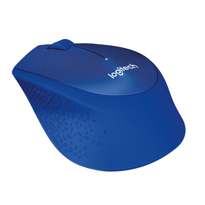 logitech m330 silent plus mouse - blue | 910-004910