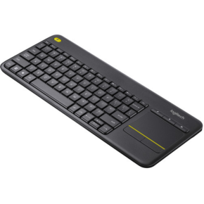 Logitech K400 Plus Wireless Keyboard with Touchpad - Black - 920-007145