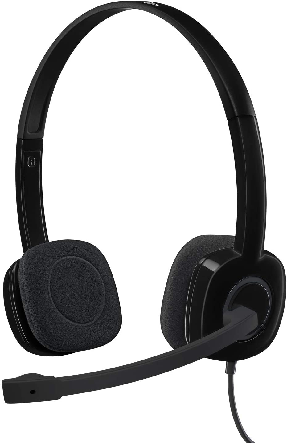 Logitech H151 3.5 mm Stereo headset with Microphone - (981-000589)